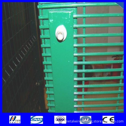 Black Wire Mesh Material and Welded Mesh Technique 358 security fence